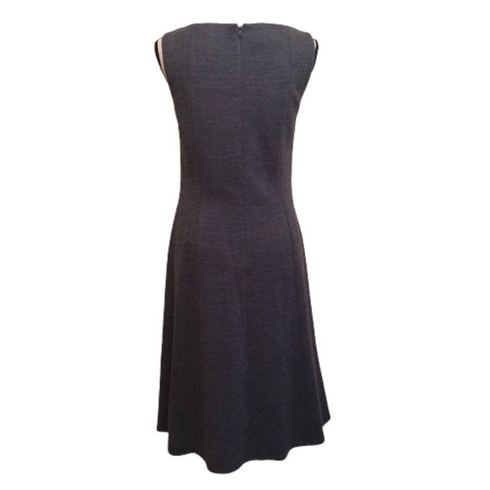 Host Pick🌺 Talbots Gray Sleeveless Dress Size 8 - Picture 3 of 6